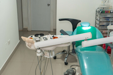 Minimal interior of a dentist clinic