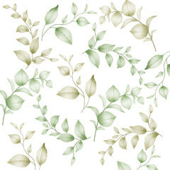 seamless pattern watercolor