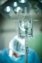 iv in the operating room