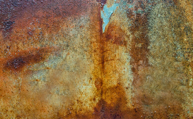 Rusting car