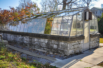 abandoned greenhouse