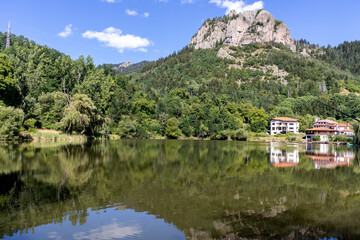 Obraz premium Rhodope Mountains near Smolyan lakes, Bulgaria