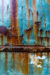 Rusting car