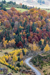 autumn in the mountains