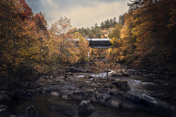 Tunnel in the mountains
