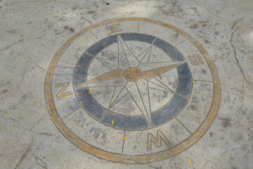 Submarine Memorial (USS Cod) Compass