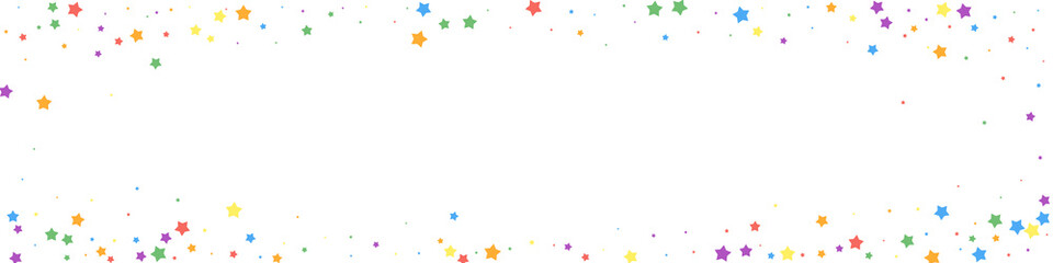 Festive remarkable confetti. Celebration stars. Jo