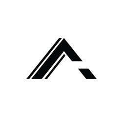 Letter A Logo Design Elements 