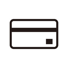 credit card icon vector illustration symbol