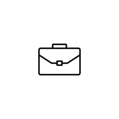 Briefcase icon, Briefcase sign vector