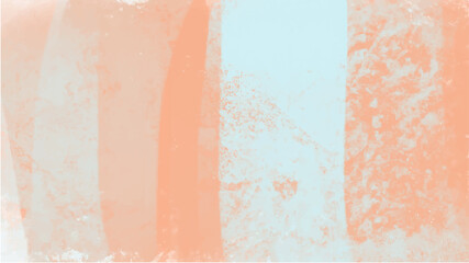 Orange watercolor background for your design, watercolor background concept, vector.