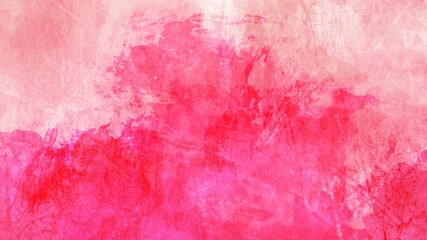 Abstract background painting art with pink and red grunge texture paint brush for christmas poster, banner, website, card background