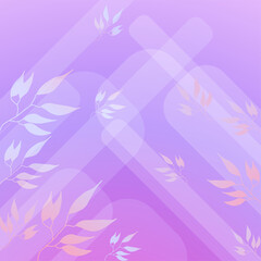 Fototapeta na wymiar Abstract organic floral, leaves, liquid, wave minimalist background with colorful gradient vivid vibrant color. Good for greeting cards, invitations, flyers and social media template.