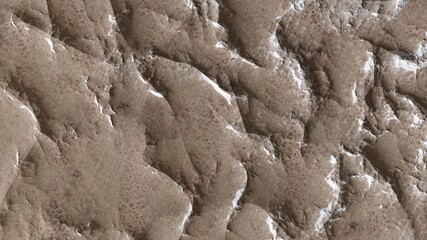 texture of a distant planet, texture of an exo-planet, realistic texture of the surface of an alien planet, top view of the planet surface, abstract texture 3d render