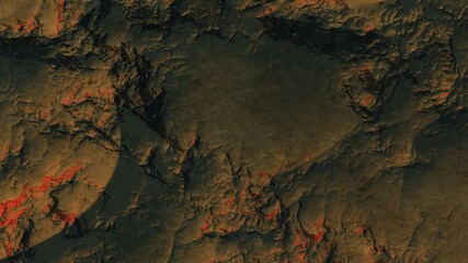 texture of a distant planet, texture of an exo-planet, realistic texture of the surface of an alien planet, top view of the planet surface, abstract texture 3d render