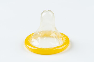 close up of condom