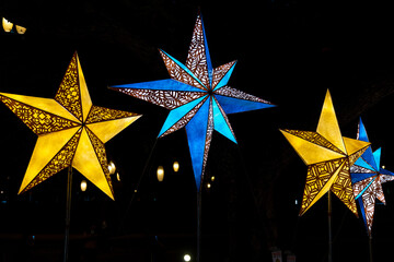 Christmas decoration at Ayala Triangle Park