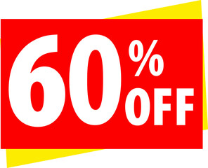 Image with 60% (sixty percent) discount. Ideal for commercial use.