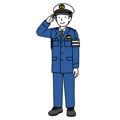 Male police officer: Traffic police