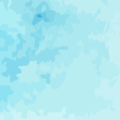 watercolor abstract background texture. Light Blue watercolour hand paint with a brush. ink stains elements for design. vector illustration.