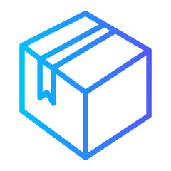 box gradient icon