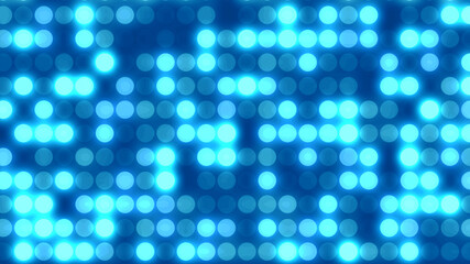 Abstract dot white blue pattern gradient texture technology background.