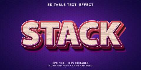 text-effect-editable-stack