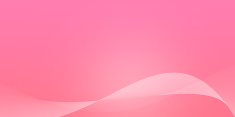 Smooth Wave Pink Gradient Background For Graphics Backgrounds And Text Areas