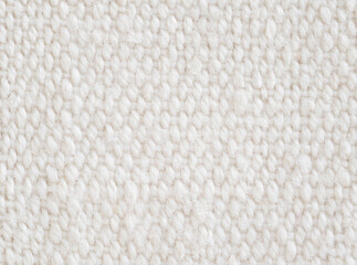 Beige linen fabric background. Close-up
