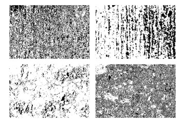 Background grunge texture set. vector illustration.