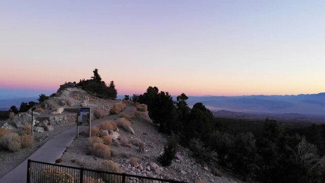 Desert View overlook at Mount Charleston Nevada