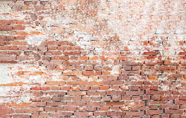 Old grunge brick wall