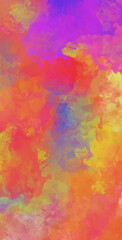 Vector color paint banner. Design art element