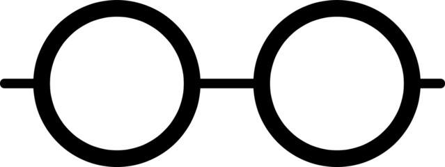 Glasses icon in trendy flat style isolated on background..eps