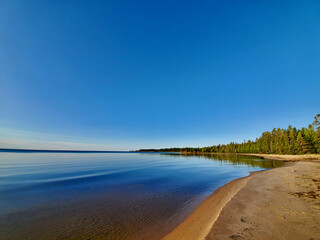 beach and blue sky