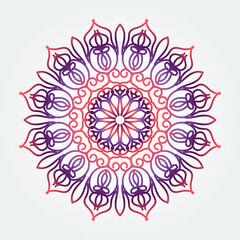 decorative concept abstract mandala illustration. EPS 10