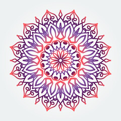 decorative concept abstract mandala illustration. EPS 10