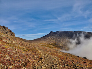 landscape with clouds