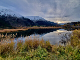 lake in the mountains