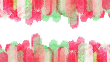 Abstract background painting art with pink and green paint brush for christmas poster, banner, website, card background