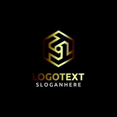 TTT letter logo design vector