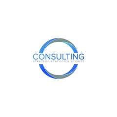 business consulting logo design vector