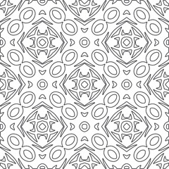 Repeating geometric tiles from striped elements.Modern geometric background with abstract shapes.Monochromatic Repeating Patterns.abstract texture.black and white striped ornament for design