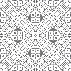 Repeating geometric tiles from striped elements.Modern geometric background with abstract shapes.Monochromatic Repeating Patterns.abstract texture.black and white striped ornament for design