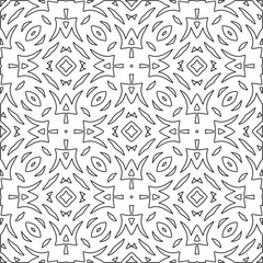Repeating geometric tiles from striped elements.Modern geometric background with abstract shapes.Monochromatic Repeating Patterns.abstract texture.black and white striped ornament for design