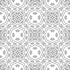 Repeating geometric tiles from striped elements.Modern geometric background with abstract shapes.Monochromatic Repeating Patterns.abstract texture.black and white striped ornament for design