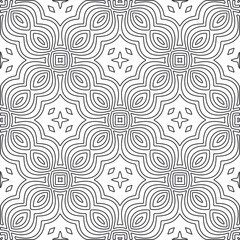 Repeating geometric tiles from striped elements.Modern geometric background with abstract shapes.Monochromatic Repeating Patterns.abstract texture.black and white striped ornament for design.
