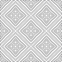 Repeating geometric tiles from striped elements.Modern geometric background with abstract shapes.Monochromatic Repeating Patterns.abstract texture.black and white striped ornament for design.