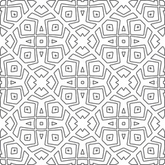 Repeating geometric tiles from striped elements.Modern geometric background with abstract shapes.Monochromatic Repeating Patterns.abstract texture.black and white striped ornament for design.
