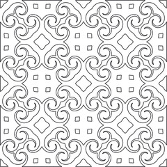 Repeating geometric tiles from striped elements.Modern geometric background with abstract shapes.Monochromatic Repeating Patterns.Endless abstract texture.black and white striped ornament for design.